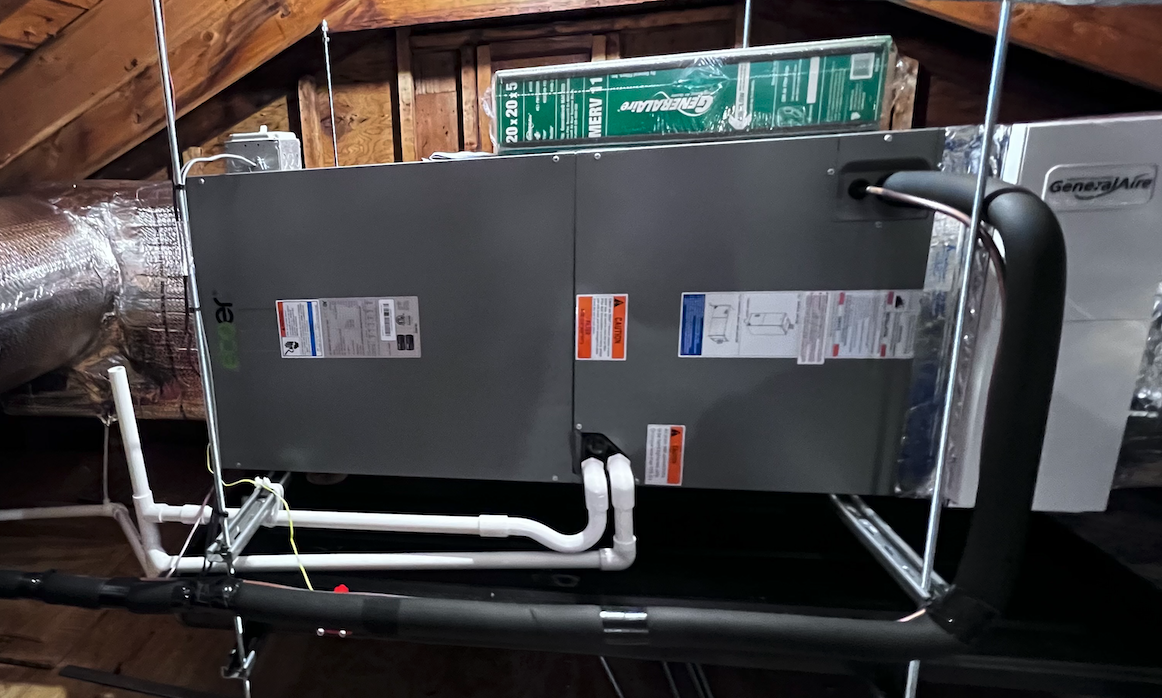 Air handler installation